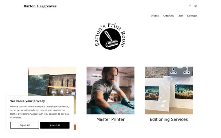 Screenshot of bartonhargreaves.com