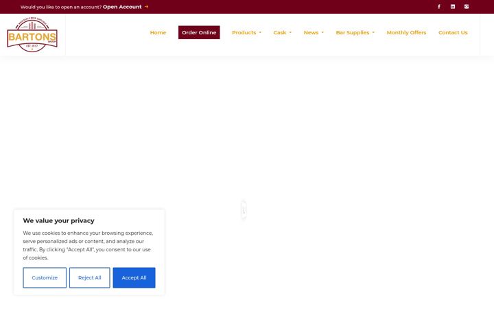 Screenshot of bartons.ltd