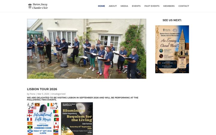 Skärmbild av bartonstaceychamberchoir.org