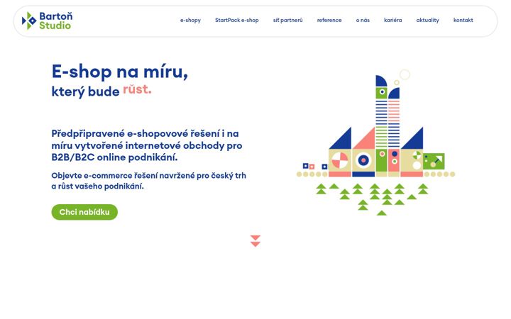 Екранна снимка на bartonstudio.cz