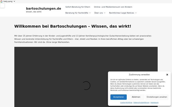 Skærmbillede af bartoschulungen.de
