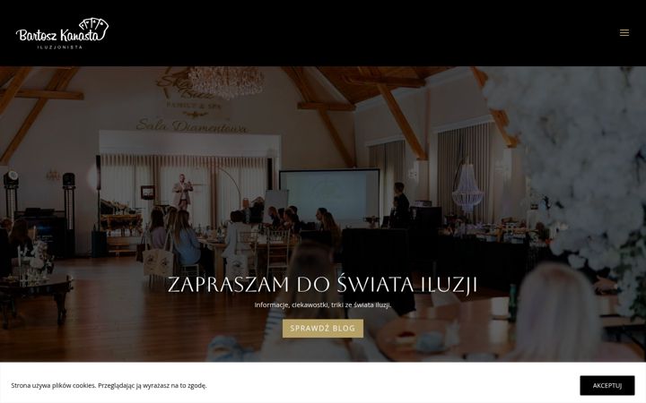 Screenshot of bartoszkanasta.pl