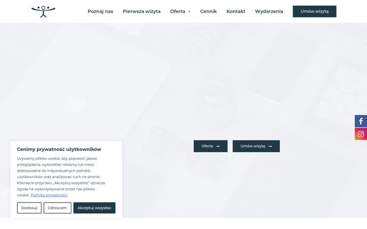Screenshot von bartoszroclawski.pl