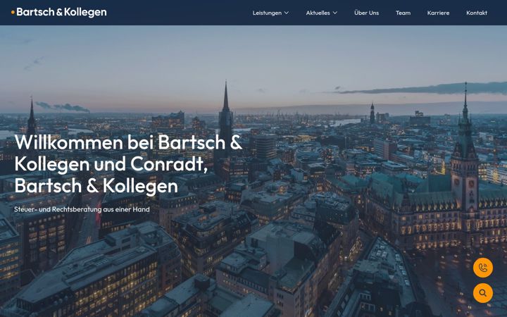 Screenshot of bartsch-kollegen.de