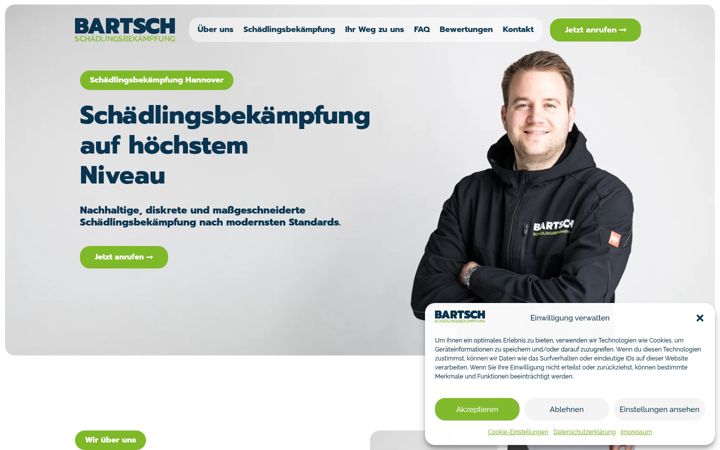 Screenshot of bartsch-sbk.de