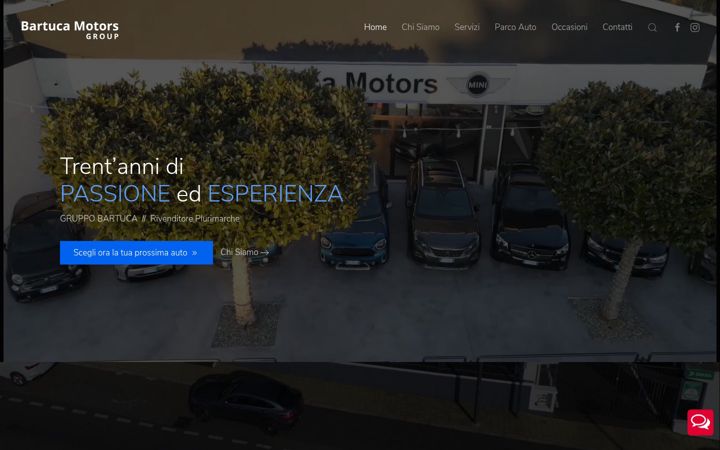 Screenshot of bartucamotors.com
