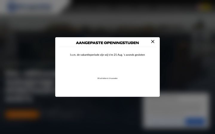 Screenshot of bartvanaakenautos.nl