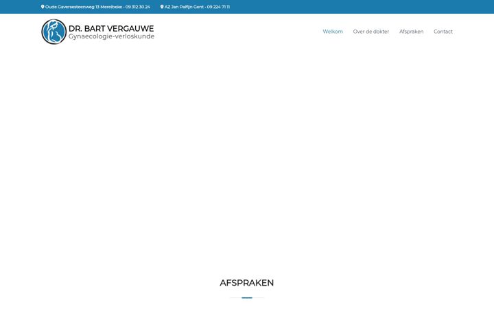 Screenshot of bartvergauwe.be