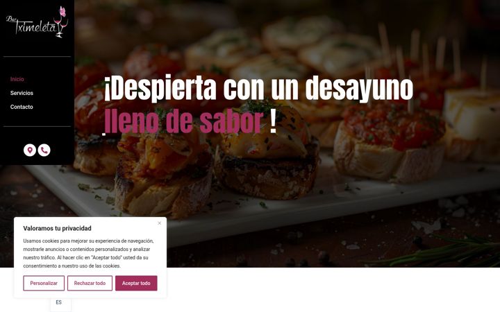 Screenshot of bartximeleta.com
