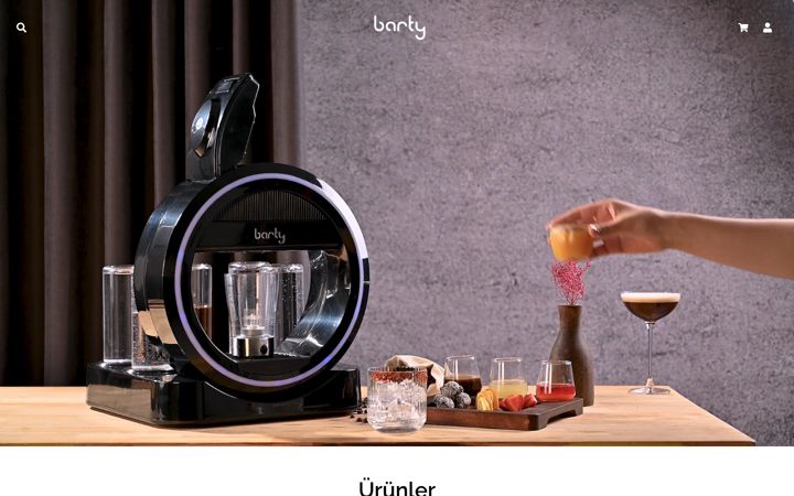 Screenshot of barty.com.tr