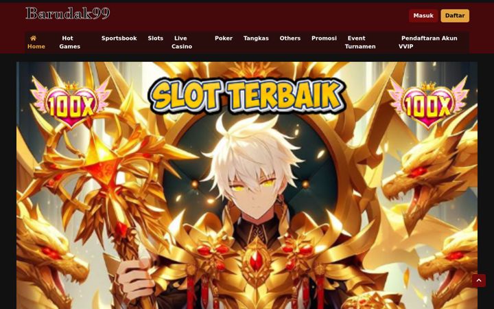 Screenshot of barudak99.com