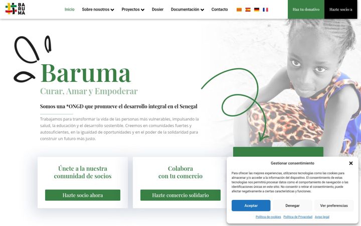 Skærmbillede af baruma.org