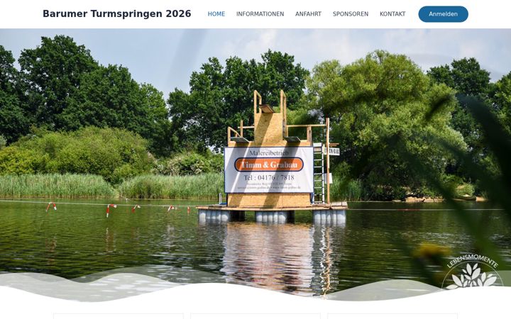 Zrzut ekranu barumer-turmspringen.de