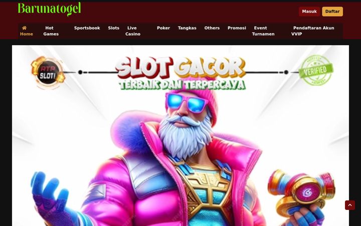 Screenshot of barunatogel.net