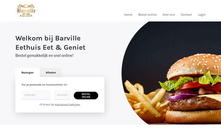 Screenshot of barville.nl