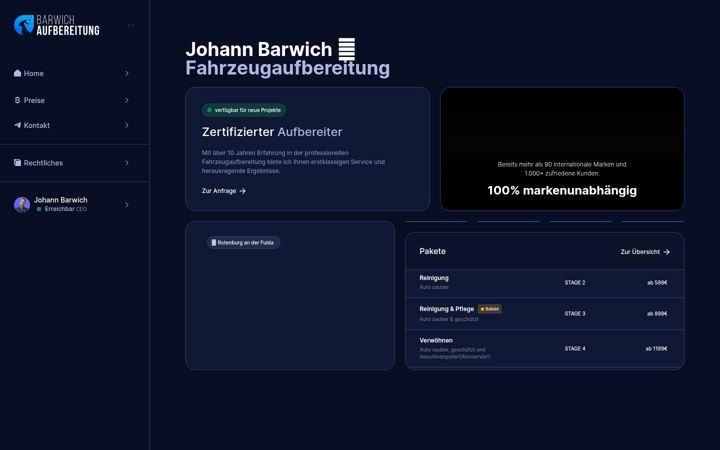 Screenshot of barwich-aufbereitung.de