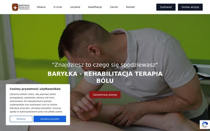 Screenshot of barylka-rehabilitacja.pl