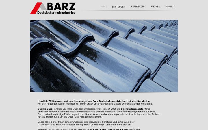 Screenshot of barz-dach.de
