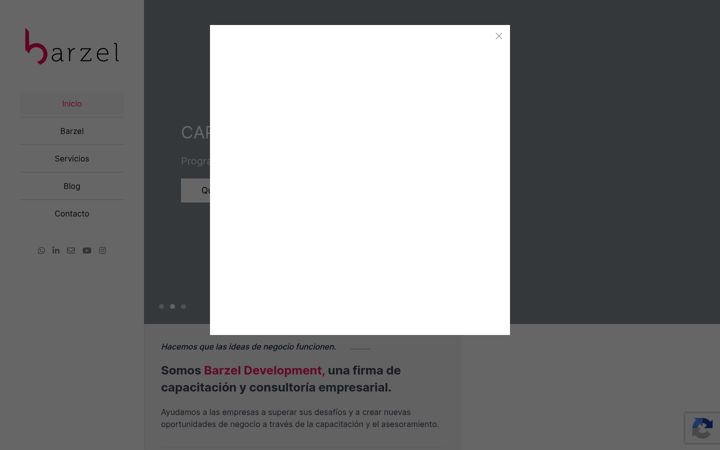 Screenshot of barzel.biz
