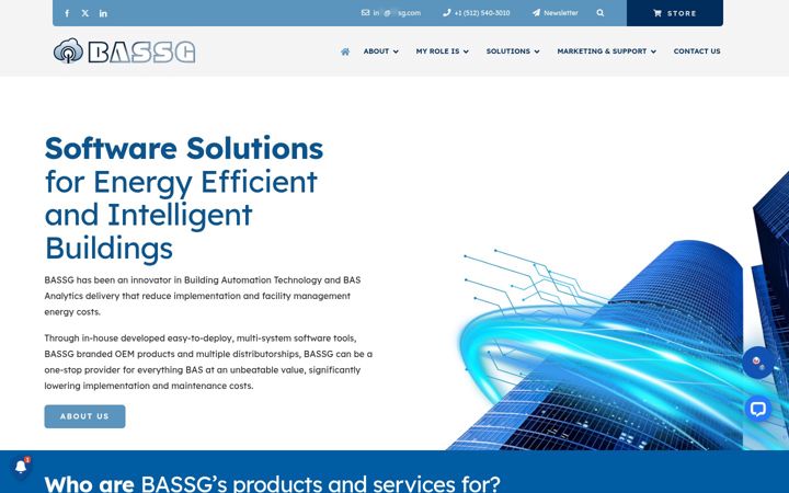 Screenshot of bas.co