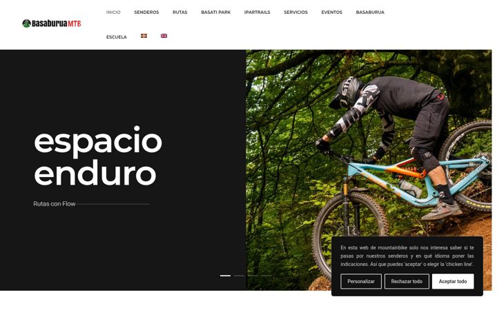 Screenshot of basaburuamtb.com