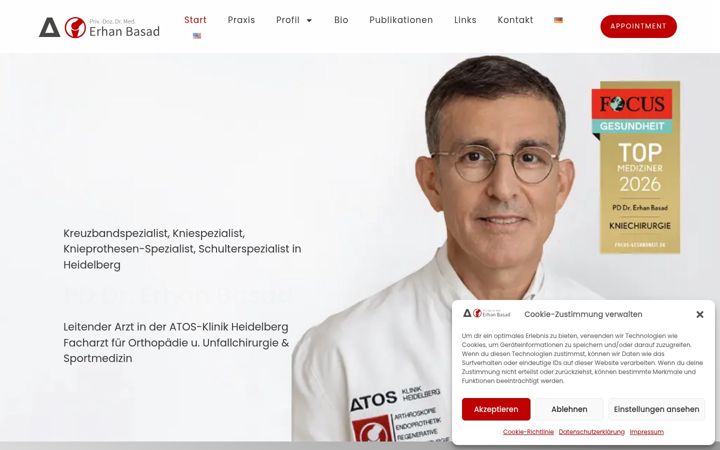 Screenshot of basad.de