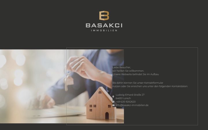 Screenshot of basakci-immobilien.de
