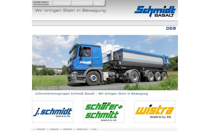 Screenshot of basalt-schmidt.de