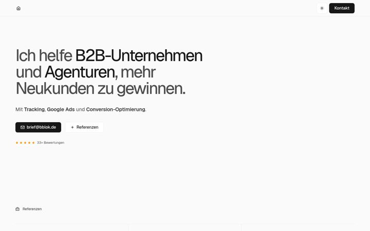 Screenshot of basaltblock.de