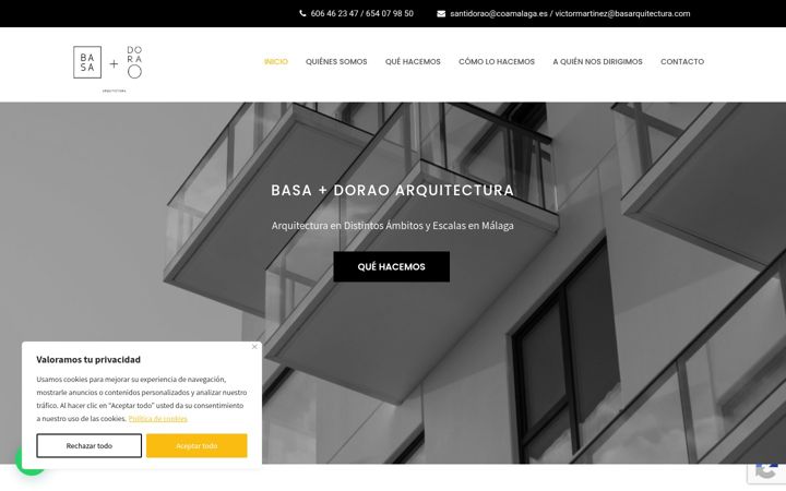 Screenshot of basamasdorao.es