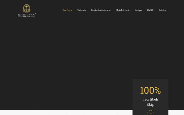 Screenshot of basaran.av.tr