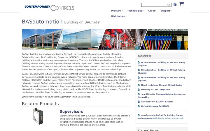 Screenshot of basautomation.com