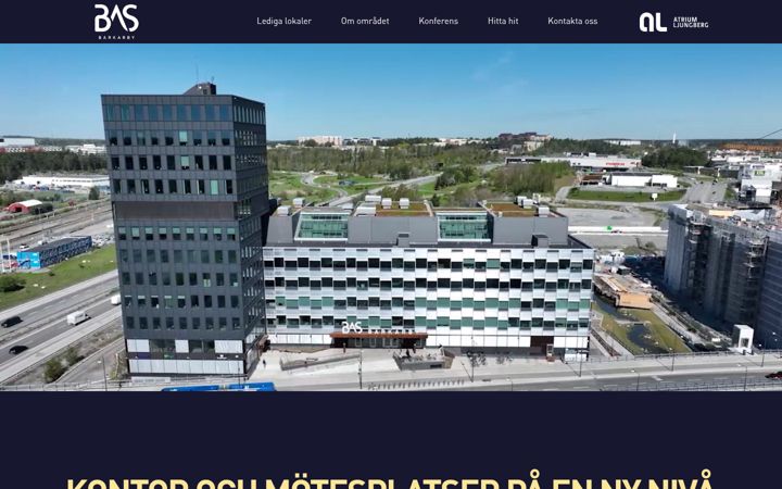 Screenshot of basbarkarby.se