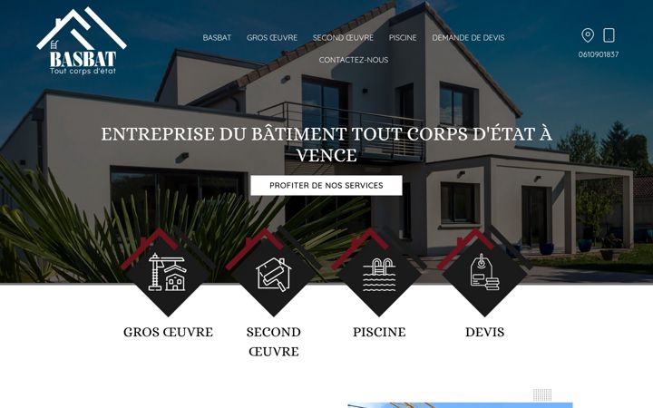 Screenshot of basbat-maconnerie.fr