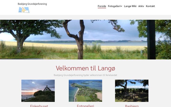 Screenshot of basbjerg.dk