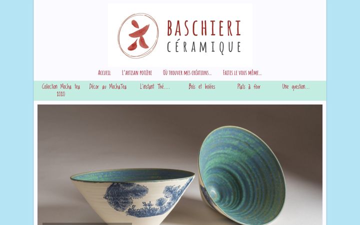 Captura de pantalla de baschieri-ceramique.fr