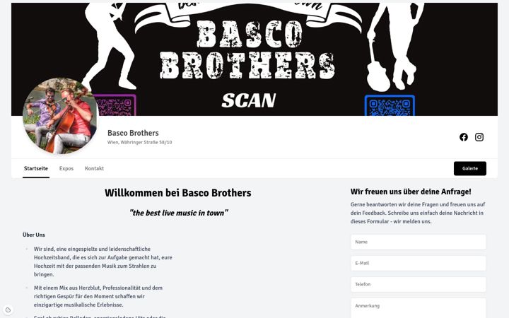 Screenshot of basco-brothers.at