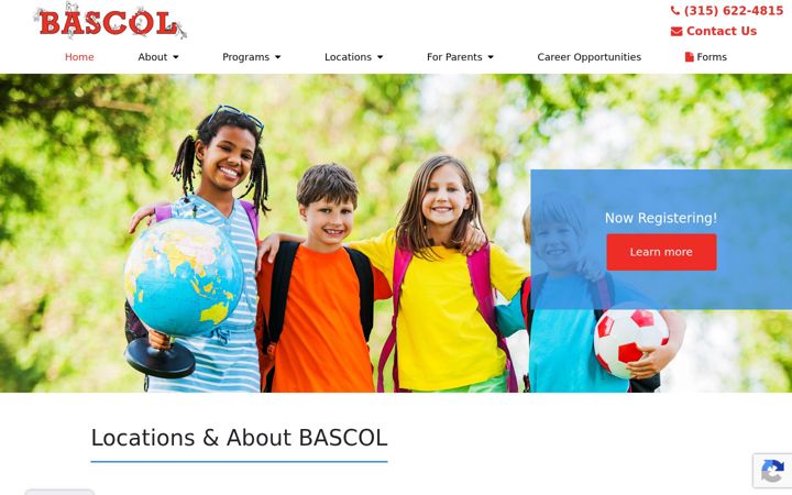 Screenshot of bascol.org
