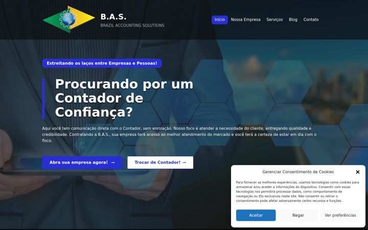 Screenshot of basconsultoria.com.br