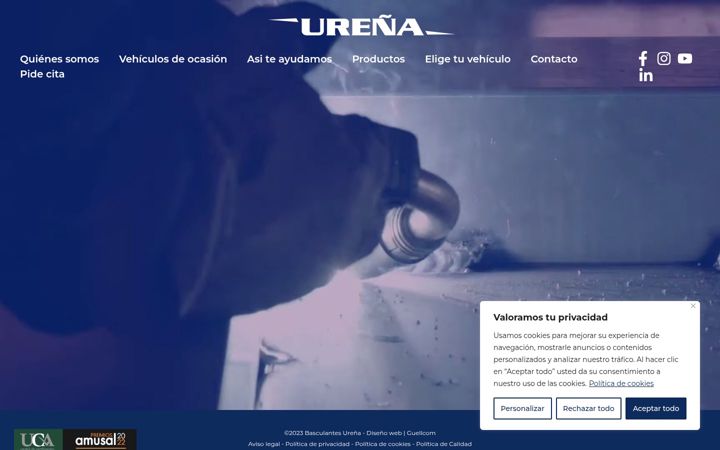 Screenshot von basculantesurena.es