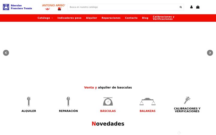 Screenshot of basculasfranciscotomas.com