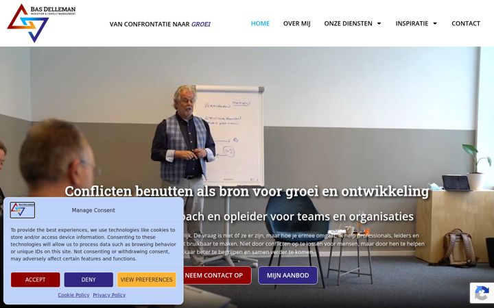 Zrzut ekranu basdelleman.nl