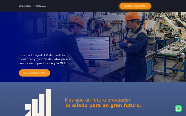 Screenshot of base-cuatro.com