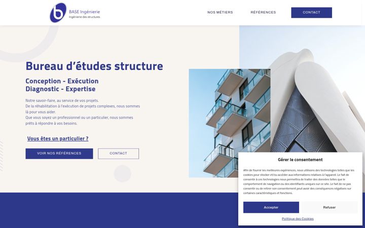 Screenshot of base-ingenierie.fr