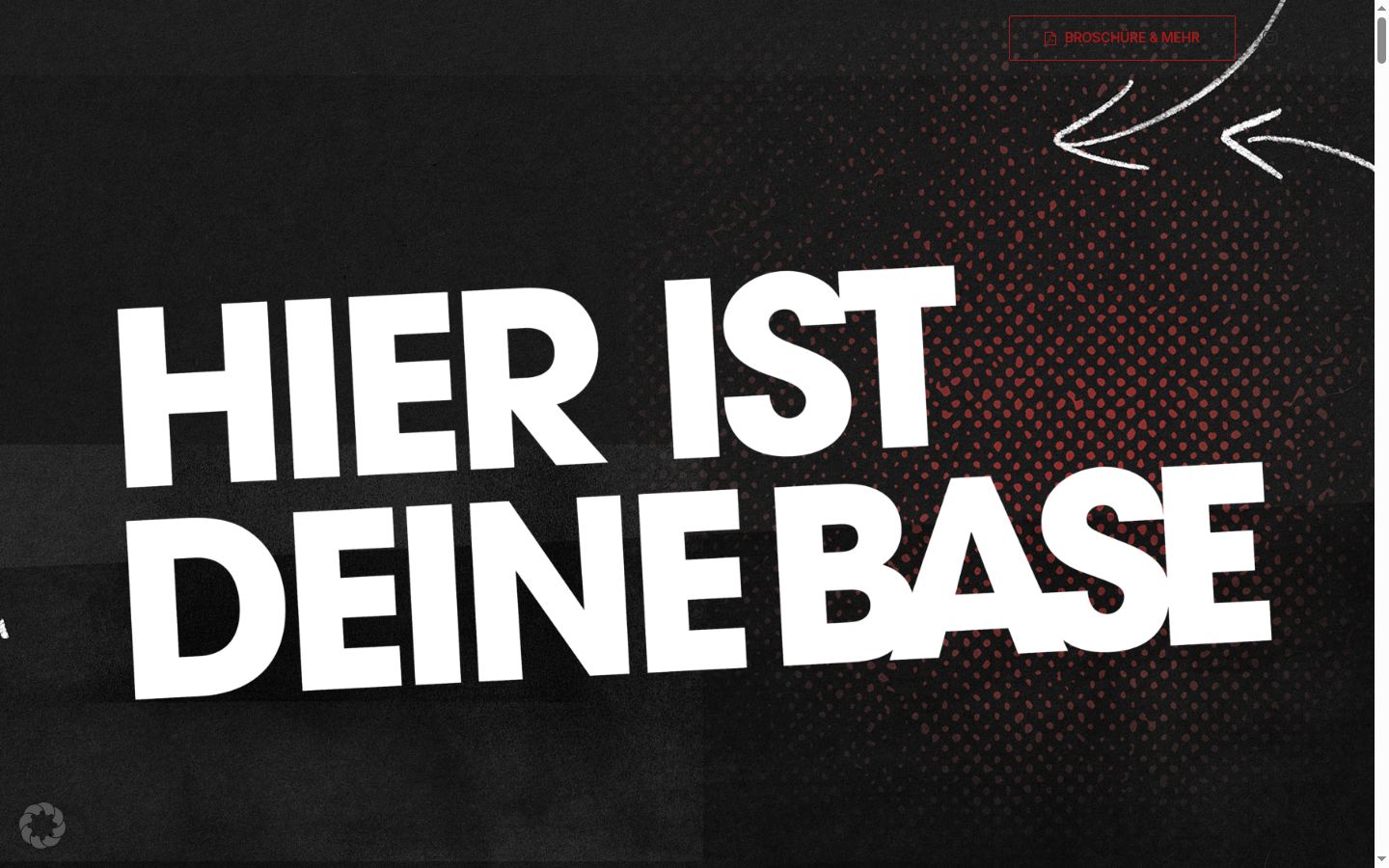 Screenshot des Einwilligungsbanners vor jeglicher Interaktion
