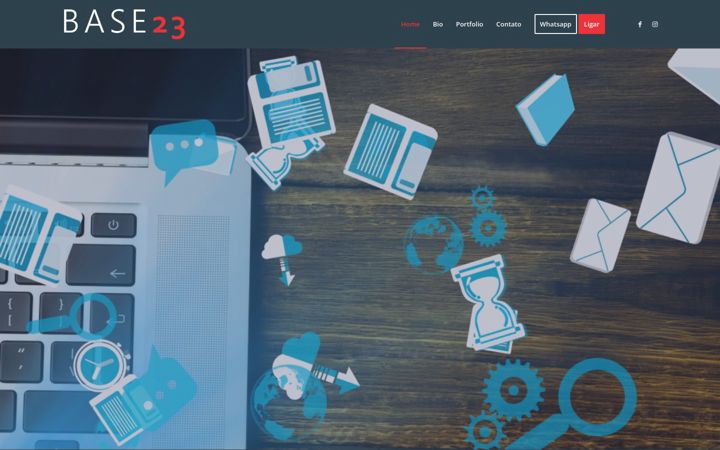 Screenshot του base23.com.br