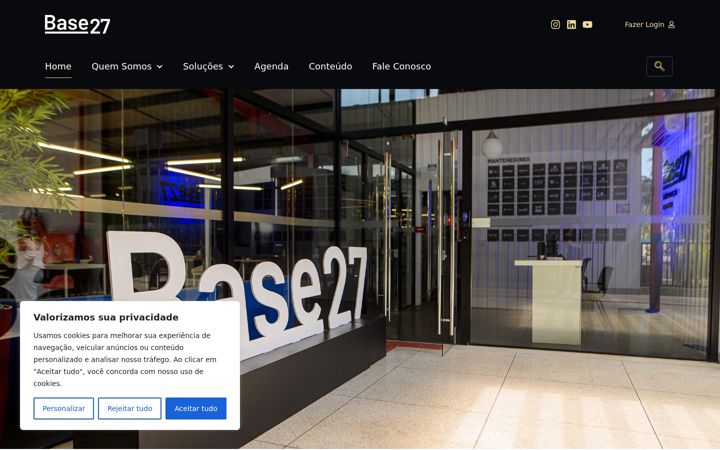 Screenshot of base27.com.br