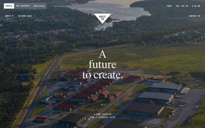 Screenshot of base31.ca