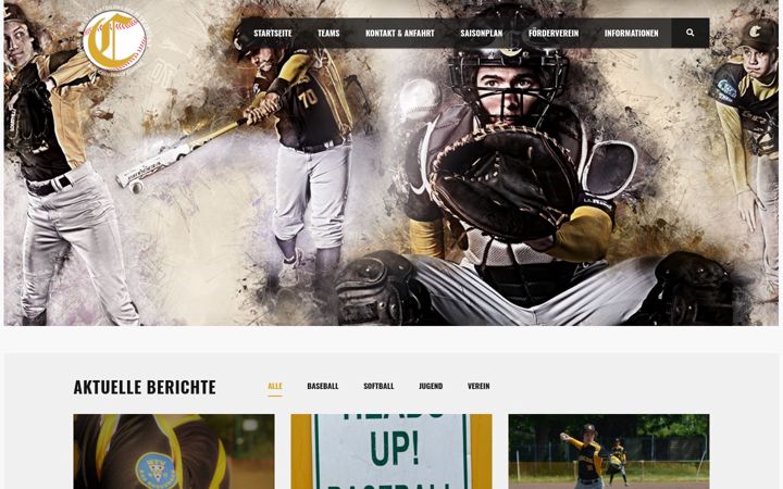 Skjámynd af baseball-in-kreuznach.de