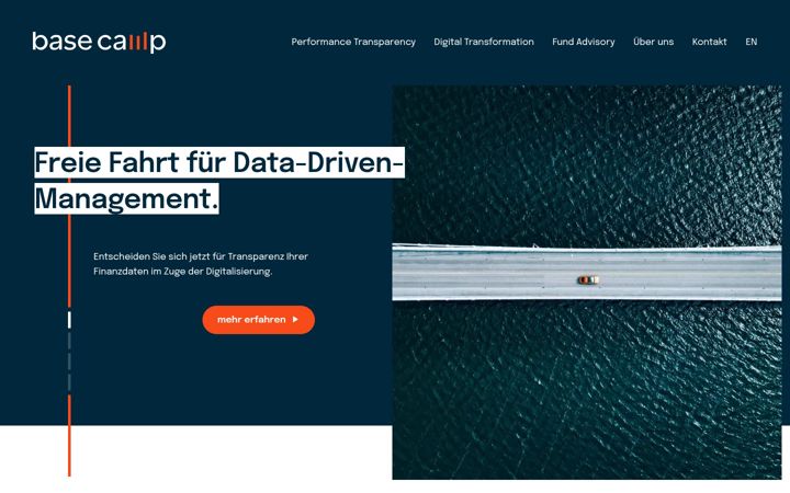 Screenshot of basecamp-consulting.com